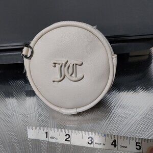 Juicy Couture Mini Bag Coin Purse Mini Wallet Circle Practical Cute NO CLIP ON